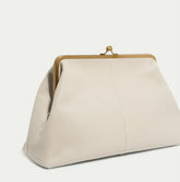 The "Zariah" Oversized Statement Clutch in Ivory | Pre-Order - Ships in 7-14 Business Days