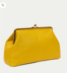 The "Zariah" Oversized Statement Clutch in Amber | Pre-Order - Ships in 7-14 Business Days