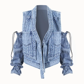 The "Karah" Denim Vest | Ready to Ship β 40% OFF