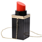 The "Lipstick" Bag in Black/Red | Ready to Ship β 40% OFF