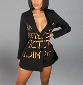 The "Davinci Code" Blazer | Ready to Ship