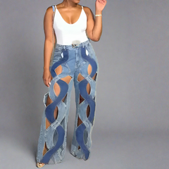 The "Koko" Twisted Denim Jeans | Ready to Ship β 40% OFF