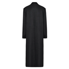 The "Luxe Legacy" Oversized Coat in Black | Ready to Ship
