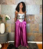 The "Chanell" Pants in Eggplant | Ready to Ship β 40% OFF