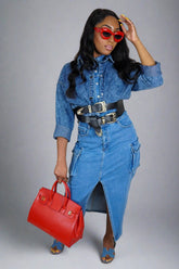 The "Janae" Denim Dress | Ready to Ship β 40% OFF