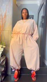 The "Nyelle" Oversized Jumper in Blush | Free Shipping Included