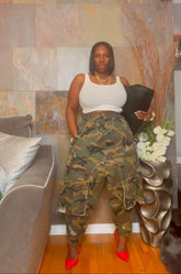The "Takara" Camo Cropped Pants | Pre-Order - Ships Between June 30th and July 10th