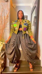 The "Taylee" Balloon Pants in Black | Free Shipping Included