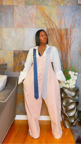 The "Shanice" Oversized Jumper in Blush | Pre-Order - Ships Between September 15th and September 25th