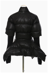 The "Tazhari" Puffer in Black | Ready to Ship