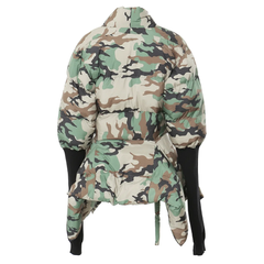 The "Tazhari" Puffer in Camo  | Ready to ship