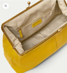 The "Zariah" Oversized Statement Clutch in Amber | Pre-Order - Ships in 7-14 Business Days