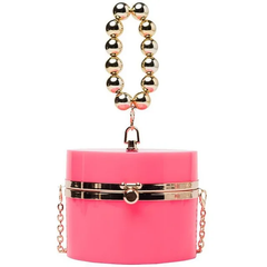 The "Zaida" Bucket Bag in Pink | Ready to Ship — 40% OFF