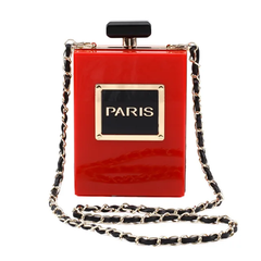 The "Paris Perfume" Bag in Red | Ready to Ship — 40% OFF