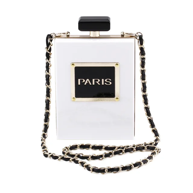 The "Paris Perfume" Bag in White | Ready to ship