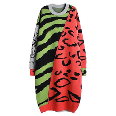 The "Azina" Oversized Sweater Dress | Ready to Ship — 40% OFF