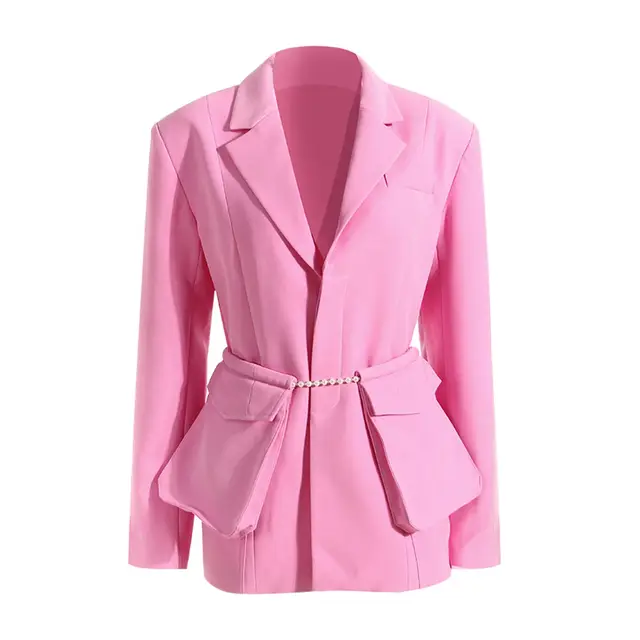 The "Deserae" Blazer in Pink | Ready to Ship