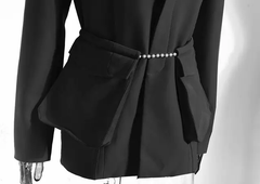The "Deserae" Blazer in Black | Ready to Ship