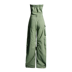 The "Kamri" Jumpsuit in Green | Ready to Ship — 40% OFF