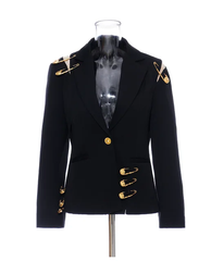 The "Pinned Up" Blazer in Black | Ready to Ship — 40% OFF