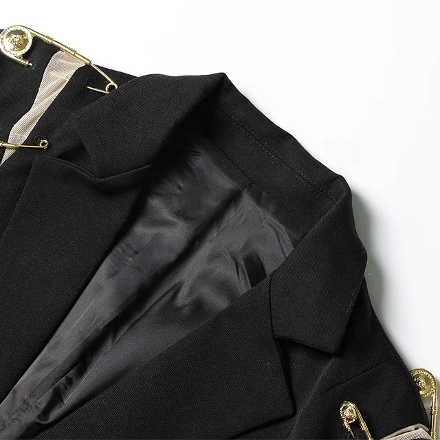 The "Pinned Up" Blazer in Black | Ready to Ship