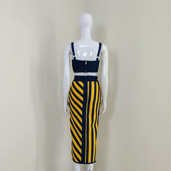 The "Gianna" 2 Piece Bandage Skirt Set | Ready to Ship — 40% OFF