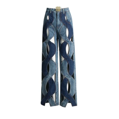 The "Koko" Twisted Denim Jeans | Ready to Ship — 40% OFF