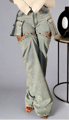 The "Avyannah" Detachable Jeans/Shorts | Ready to Ship — 40% OFF