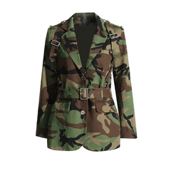 The "Camo Couture" Battle Blazer | Ready to Ship
