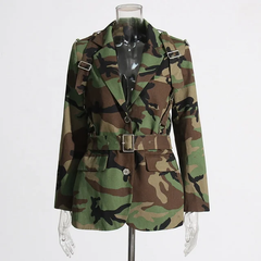 The "Camo Couture" Battle Blazer | Ready to Ship