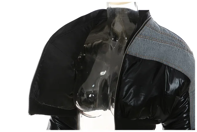 The "Luxe Noir" Hybrid Bomber