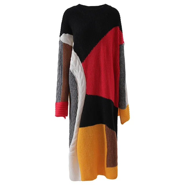 The "Kaleidoscope" Sweater Dress