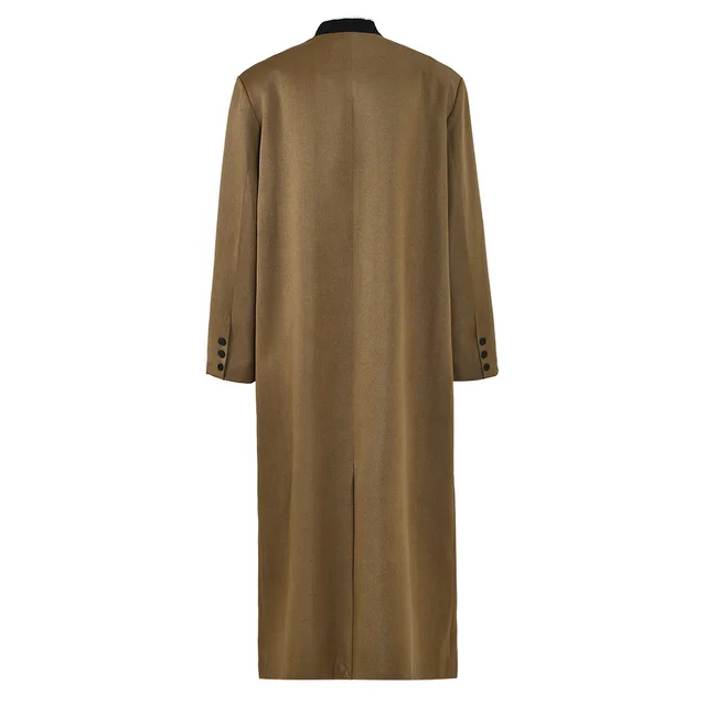 The "Luxe Legacy" Oversized Coat in Camel