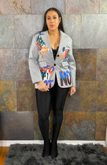 The "Zori" Grafitti Blazer | Ready to Ship