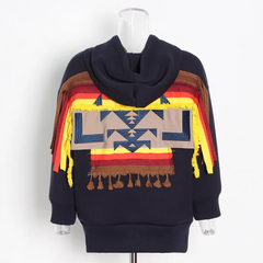 The "Kenziah" Aztec Hoodie |  Pre-Order - Ships Between October 25th and October 30th