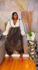 The "Jahzara" Oversized Harem Jumper in Black | Ready to Ship