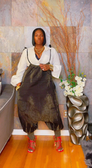 The "Jahzara" Oversized Harem Jumper in Black | Ready to Ship