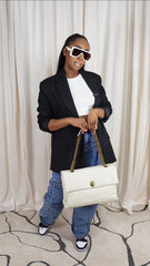 The "Kamarah" Denim Cargo in Blue | Ready to Ship — 40% OFF