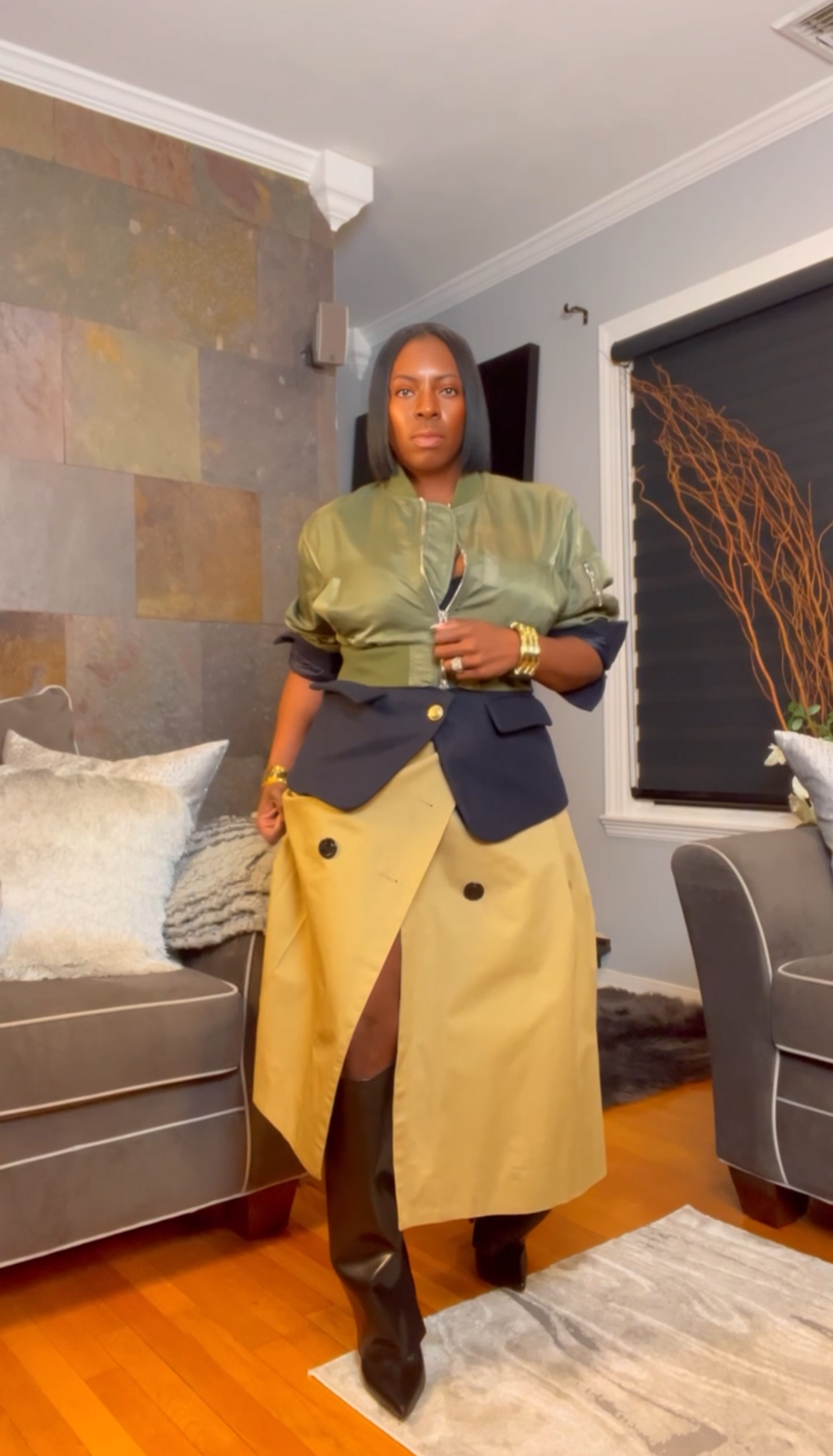 The "Trinity" Bomber/Blazer/Trench Coat  | Pre-Order - Ships Between November 30th - December 20th