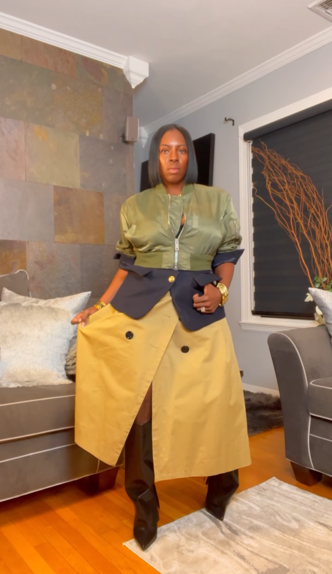 The "Trinity" Bomber/Blazer/Trench Coat  | Pre-Order - Ships Between November 30th - December 20th