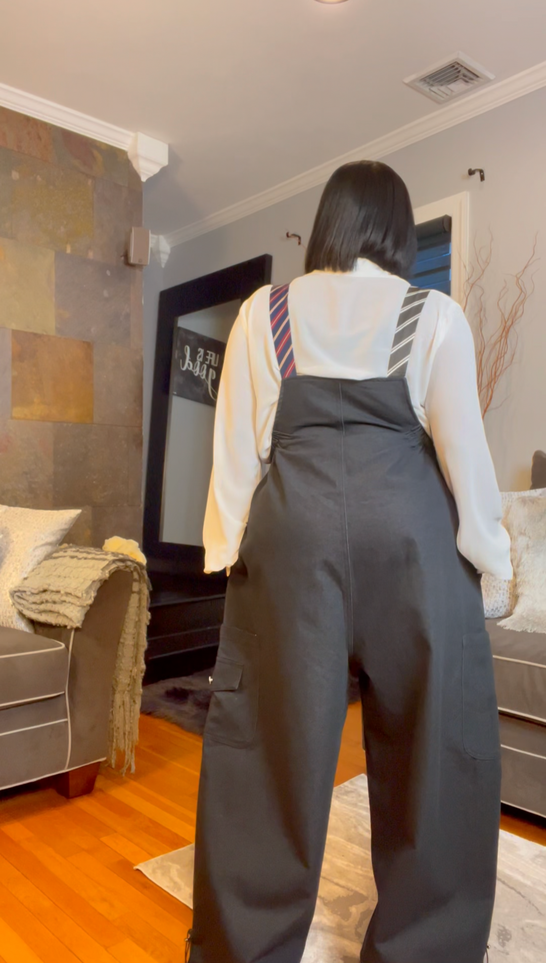 The "Shanice" Oversized Jumper in Blackish Blue | Pre-Order - Ships Between November 30th - December 20th