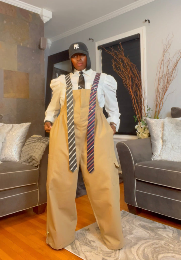 The "Shanice" Oversized Jumper in Khaki | Pre-Order - Ships Between January 15th - January 30th