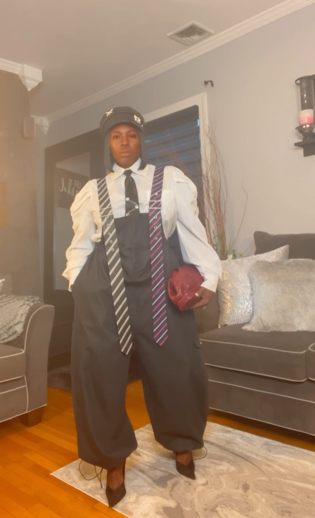 The "Shanice" Oversized Jumper in Blackish Blue | Ready to Ship