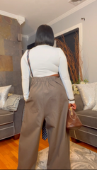The "Shanice" 2.0 Oversized Asymmetrical Jumper in Army Green | Free Shipping Included