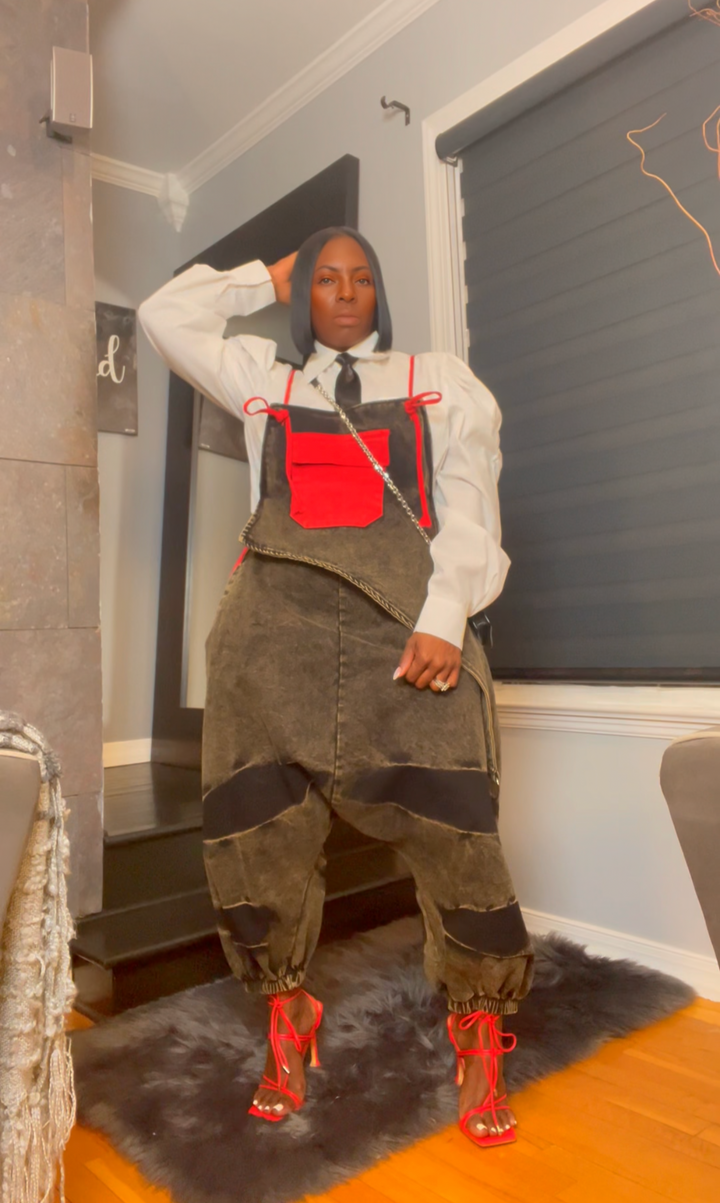 The "Zamirah" Oversized Jumper in Red | Ready to Ship - Limited Stock