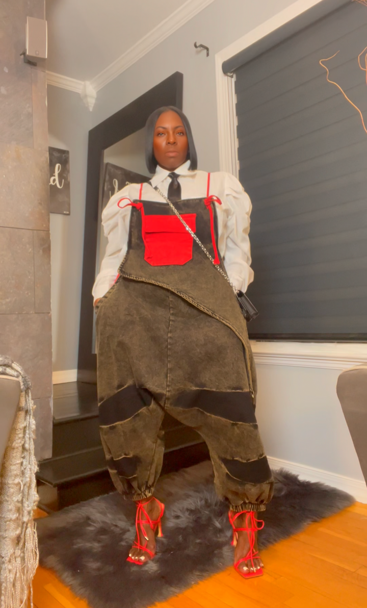 The "Zamirah" Oversized Jumper in Red | Ready to Ship - Limited Stock