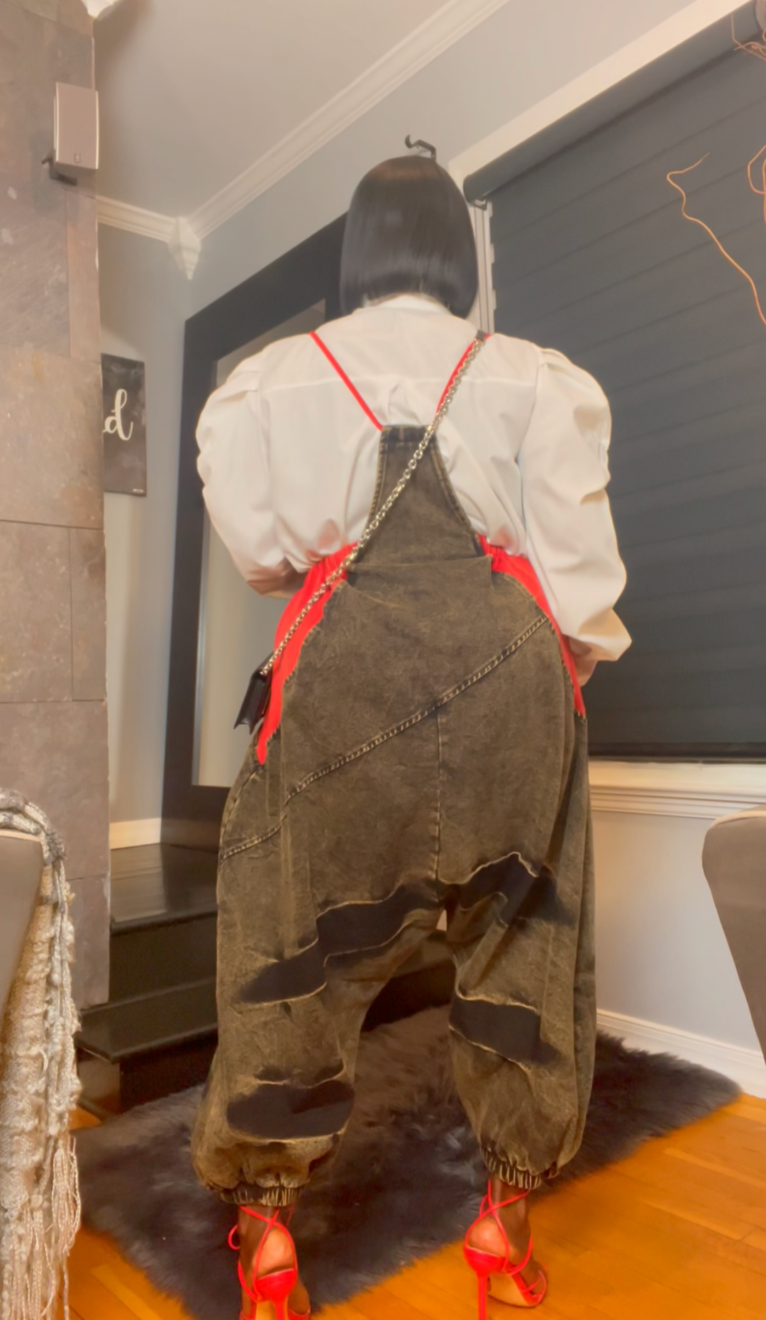 The "Zamirah" Oversized Jumper in Red | Ready to Ship - Limited Stock