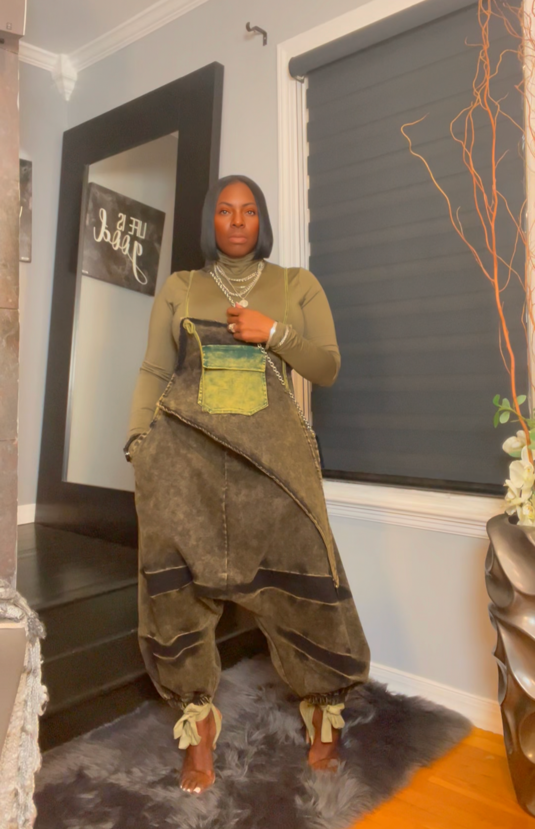 The "Zamirah" Oversized Jumper in Green | Ready to Ship - Limited Stock