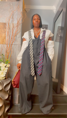 The "Shanice" Oversized Jumper in Blackish Blue | Free Shipping Included
