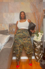 The "Takara" Camo Cropped Pants |   Pre-Order - Ships Between August 10th and August 20th